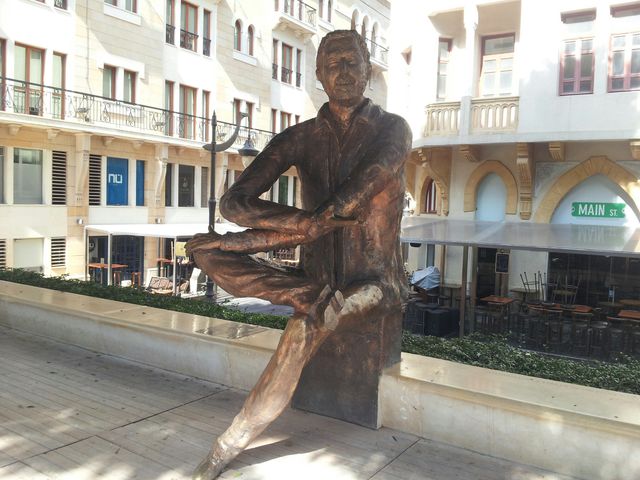 Statue de Samir Kassir