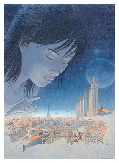 Extrait de "Revoir Paris" de François Schuiten et Benoît Peeters