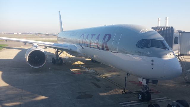 A350 livré à Qatar Airways