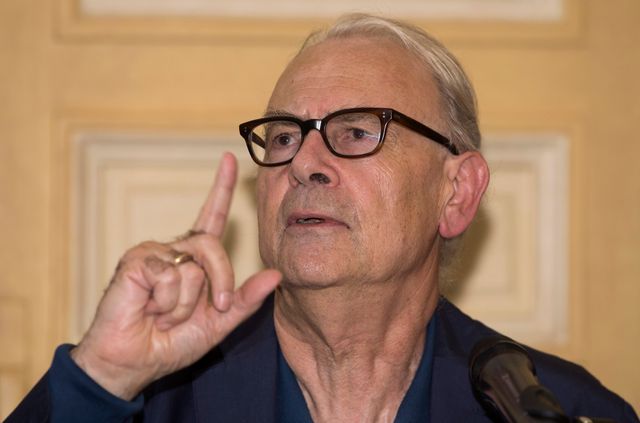 Le Prix nobel de littérature Patrick Modiano, en octobre 2014