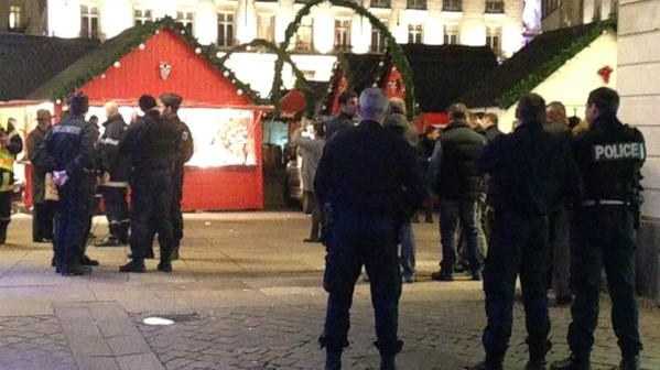 Place Royale à Nantes après le drame