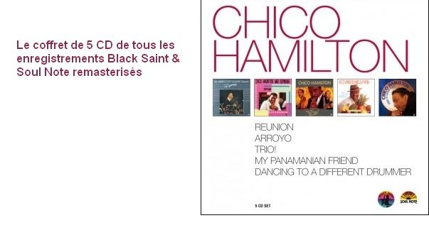 Photo - montage coffret Chico Hamilton
