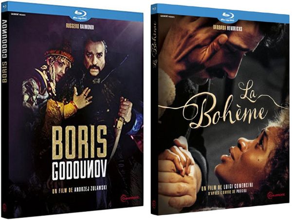 BORIS GODOUNOV (Andrzej Żuławski, 1989) / LA BOHEME (Luigi Comencini, 1988) - 2 Blu Ray Gaumont