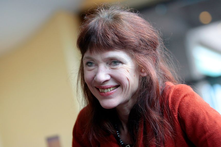 Lyon, le 28/04/2009 - Interview de Nancy Huston, romancière / écrivaine canadienne.