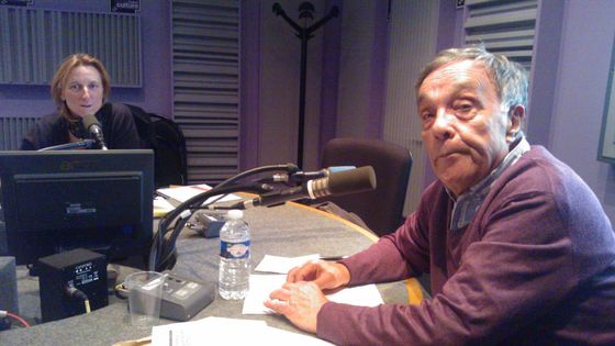 Lucien Attoun et Joëlle Gayot dans le studio ©Radio France - G. Méric