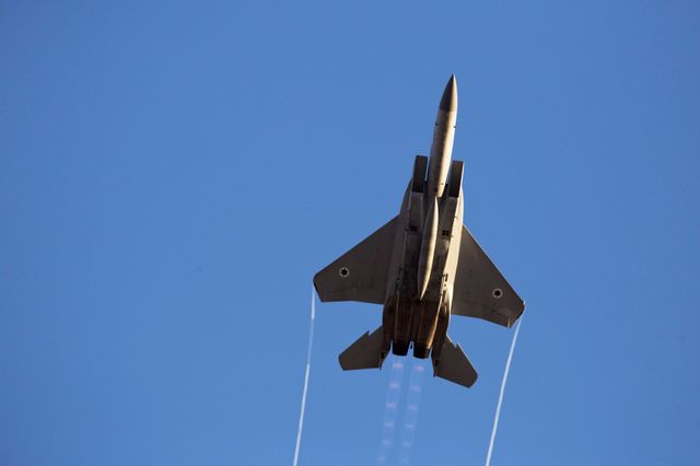 Un F-15 de l'armée de l'air israélienne