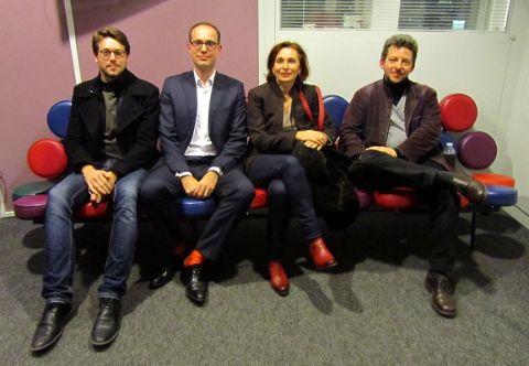 Benjamin Lucas, Matthieu Schlesinger, Anne Muxel et Erwan Lecoeur