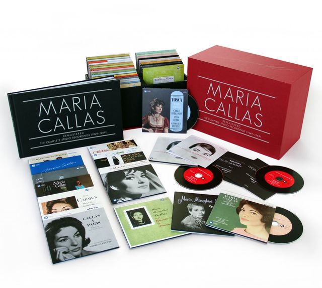 Maria Callas-coffret chez Warner