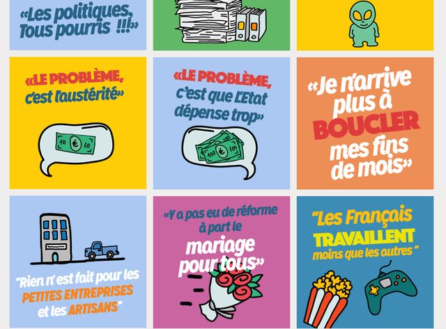 Le bingo de Noël proposé en ligne par le gouvernement (copie d'écran).