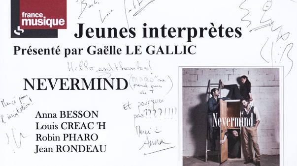 Livre d'or de Génération jeunes interprètes du 06-12-2014_ensemble Nevermind