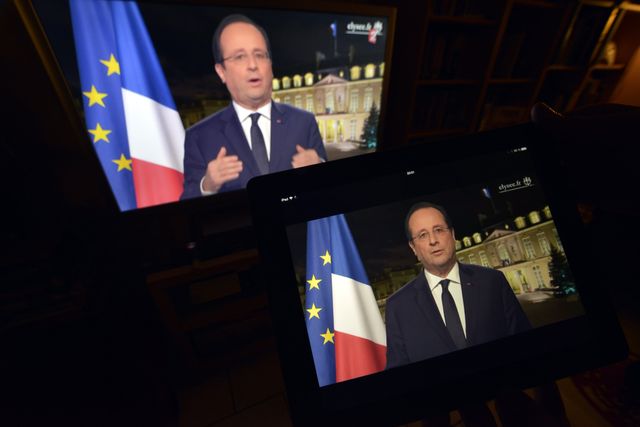 François Hollande s'exprimera depuis son bureau à l'Élysée.