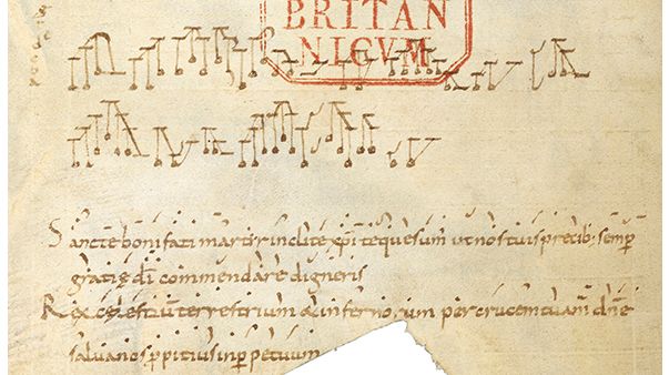 Photographie du manuscrit découvert par Giovanni Varelli ©MS Harley 3019. Reproduced with the permission of the British Library Board.