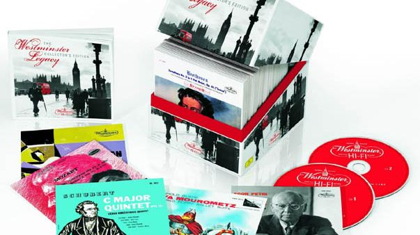 Le coffret Westminster Legacy (distribué par Deutsche Grammophon)