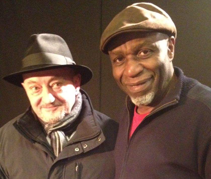 J. Nilovic et R. Lema au studio 108