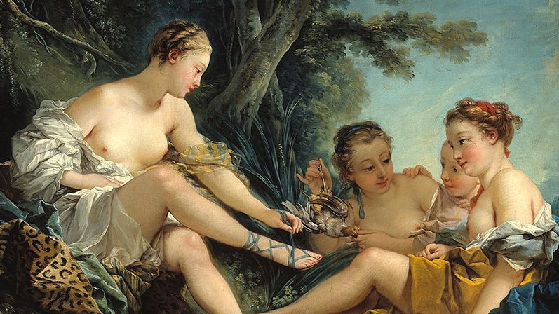 Le Retour de chasse de Diane © Fr. Cochennec et A. Llaurency / Musée Cognacq-Jay / Roger-Viollet