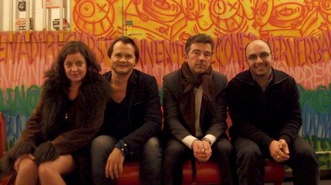Elisabeth Levy, Nicolas Truong, Arnaud Ardoin et Mehran Tamadon
