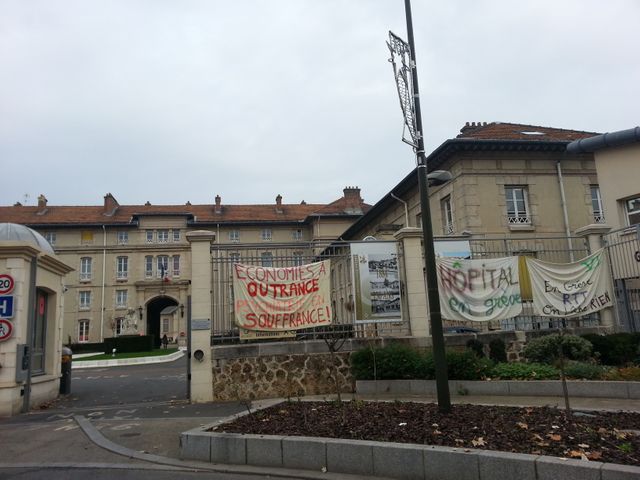 L'hôpital psychiatrique de Villejuif en grève contre la remise en cause des 35 heures