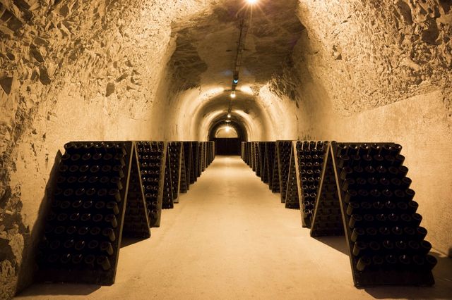 Cave de champagne Taitinger à Reims
