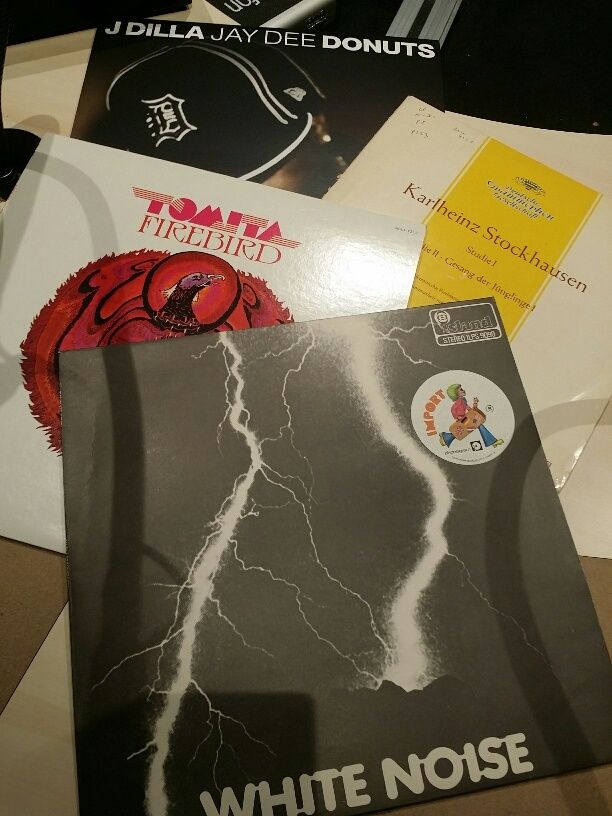 Vinyles, sélection Electro...