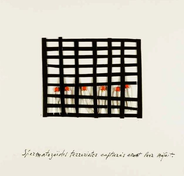 Spermatozoïdes, 2009, Collection privée