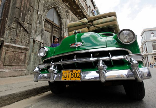 Une Chevrolet de 1954 à La Havane