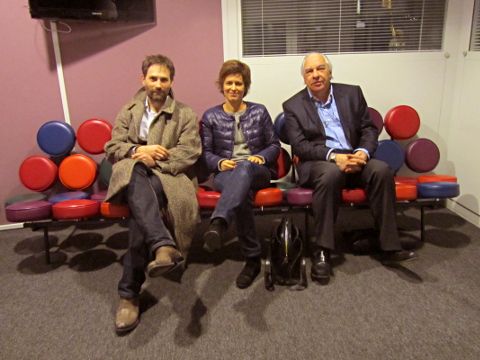 Frédéric Martin, Léonore Le Caisne et Didier Decoin