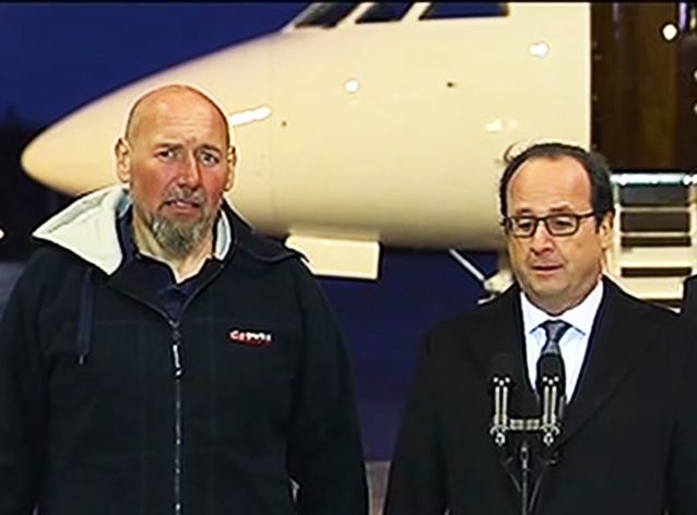 François Hollande accueille Serge Lazarevic