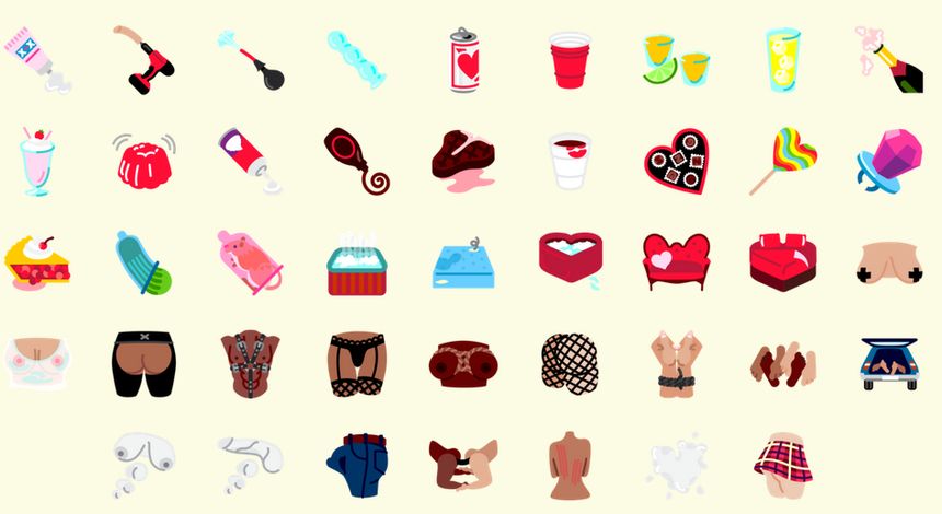 Pixel Emoji - FlirtMoji