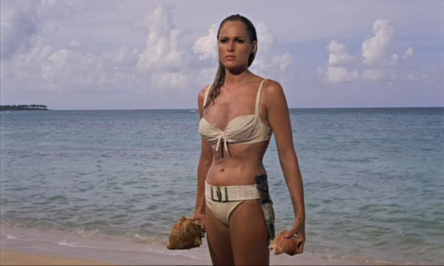 Ursula Andress dans 'James Bond contre Docteur No'
