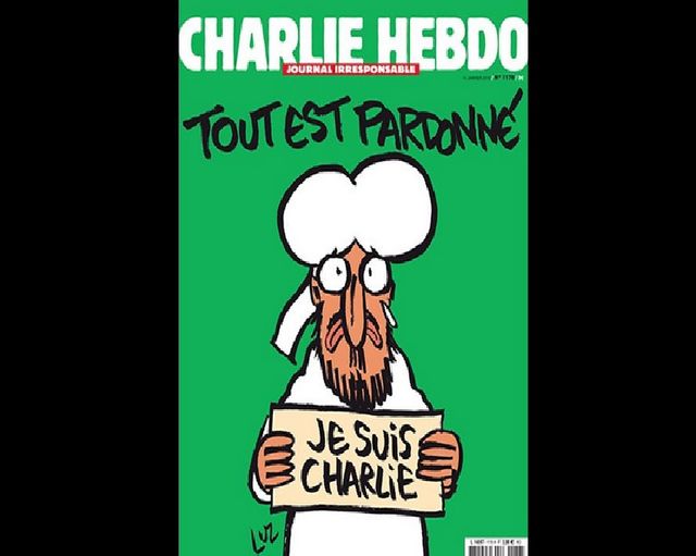 Une du n°1178 de Charlie Hebdo