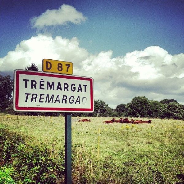Entrée du village de Trémargat