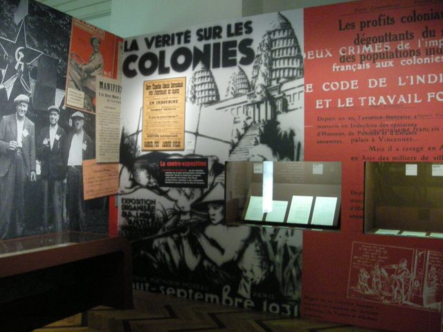 Exposition temporaire à la Cité nationale de l'histoire de l'immigration à Paris en 2008