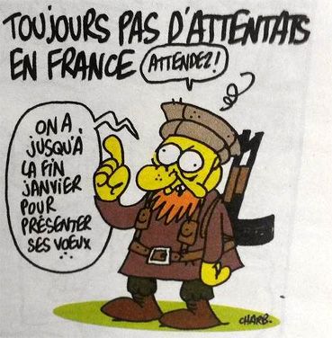 Charb, dessin de presse