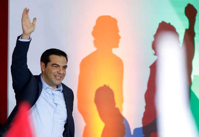 Alexis Tsipras, le leader du parti Syriza