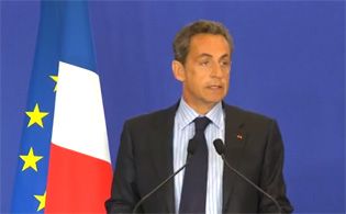 Nicolas Sarkozy, le 7 janvier 2015