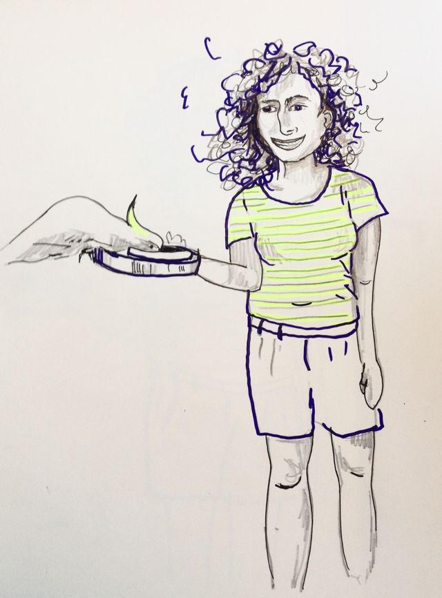 Autoportrait avec perroquet