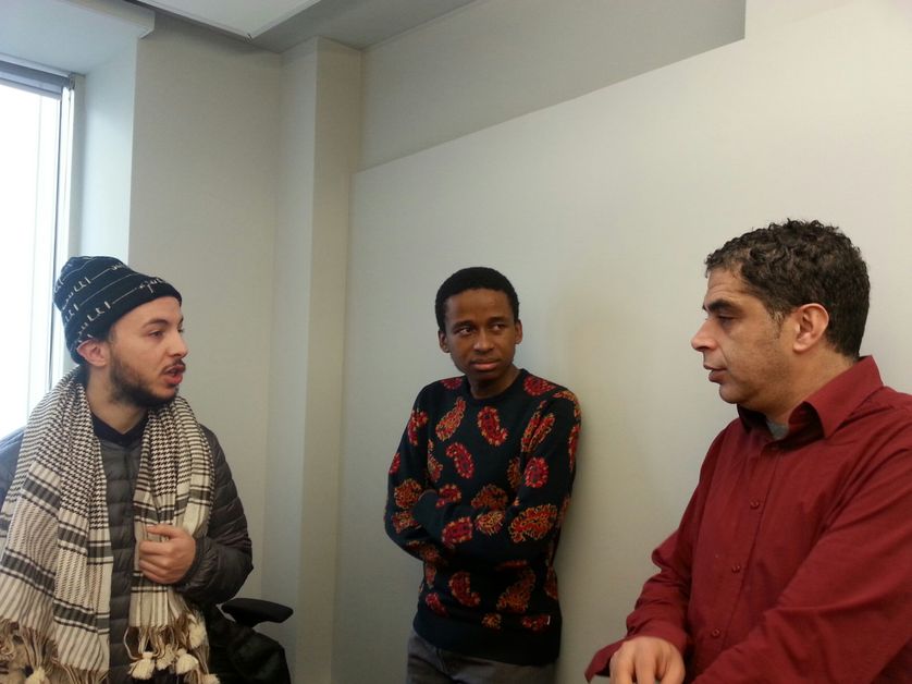 Mehdi, Badrou et Tewfik Hakem