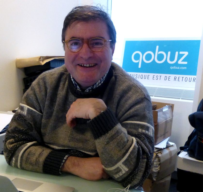 Yves Riesel, pdg de Qobuz, le 28 janvier 2015