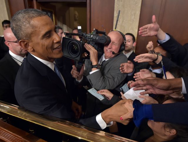 Barack Obama face au Congrès