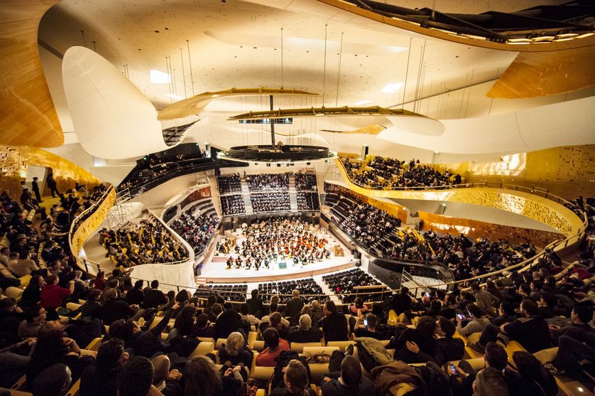 1re répétition de l'Orchestre de Paris - 12-01-2015 - Grande salle © Beaucardet