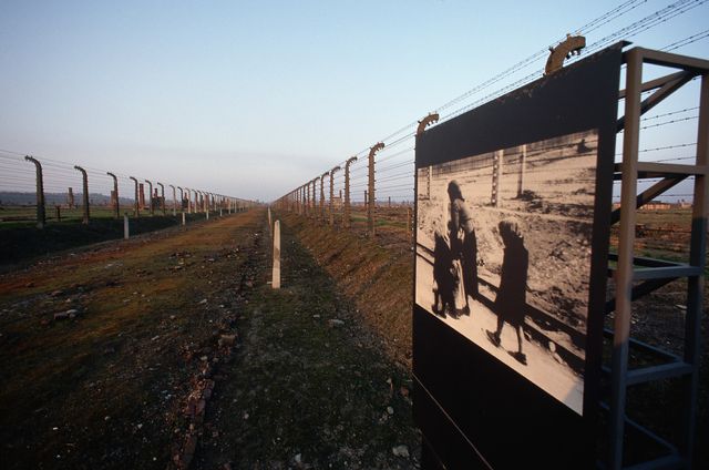 Le crématoire d'Auschwitz