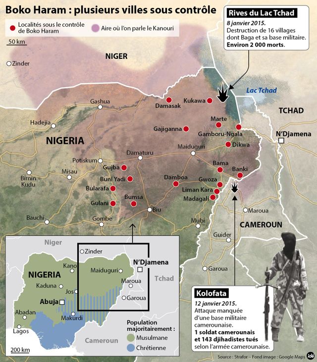 La progression de Boko Haram au Niger