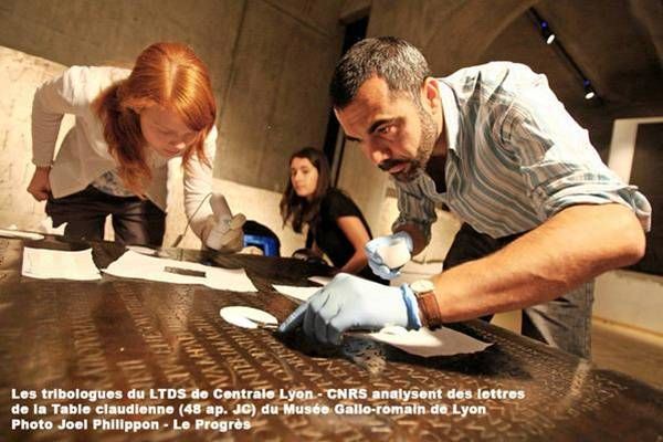 Tribologie archéologie