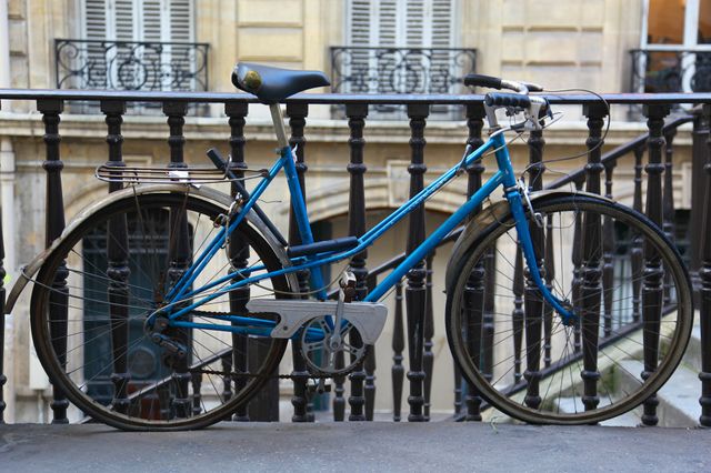 Une bicyclette parisienne