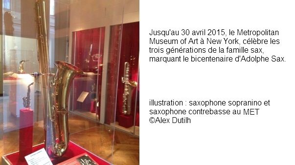 Photo - montage saxophones New York ©Alex Dutilh