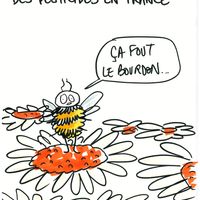Dessin de Louison sur l'augmentation des pesticides