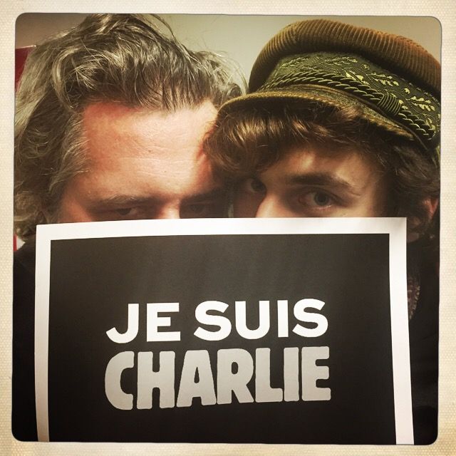 Nicolas Rey, Matthieu Saikaly - je suis charlie