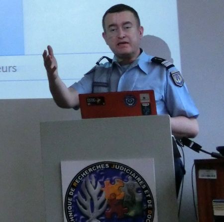 Le Colonel Eric Freyssinet, responsable du Centre de lutte contre les Cybercriminalités de la gendarmerie