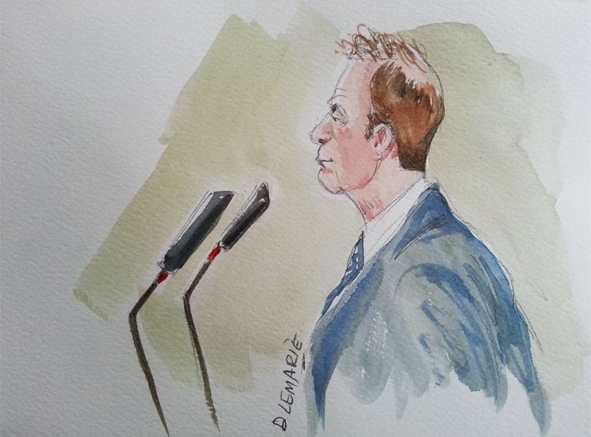François-Marie Banier, pendant le procès Bettencourt