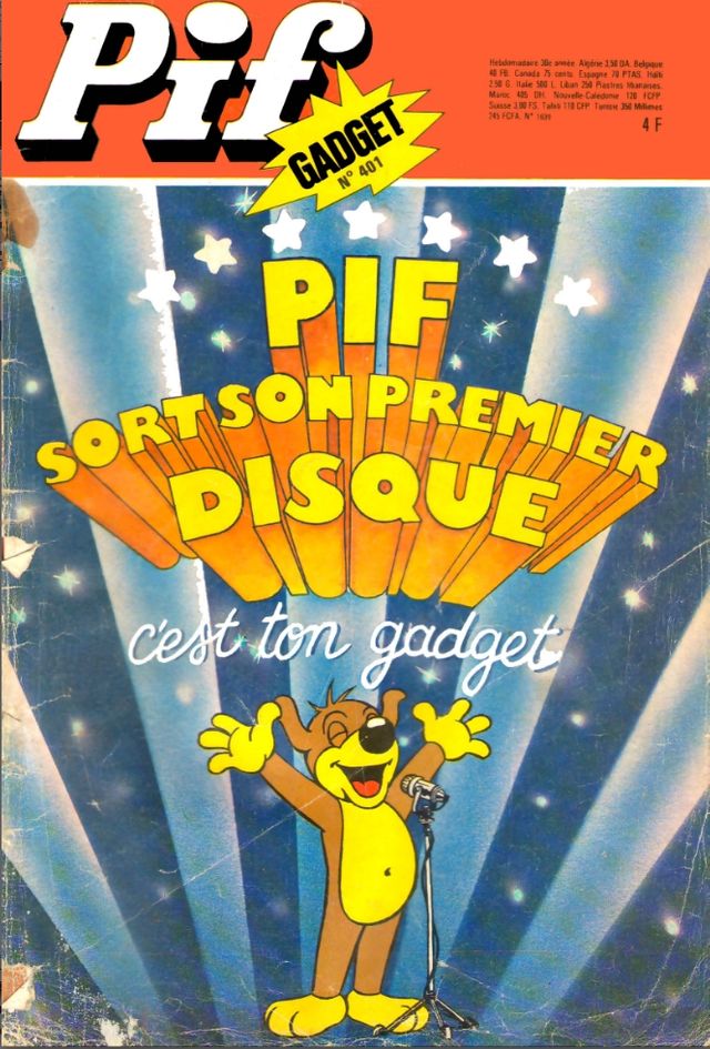 Couverture de Pif Gadget